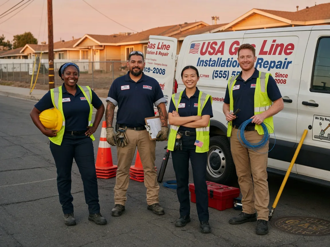 Gas Line Installation company in Deford, MI